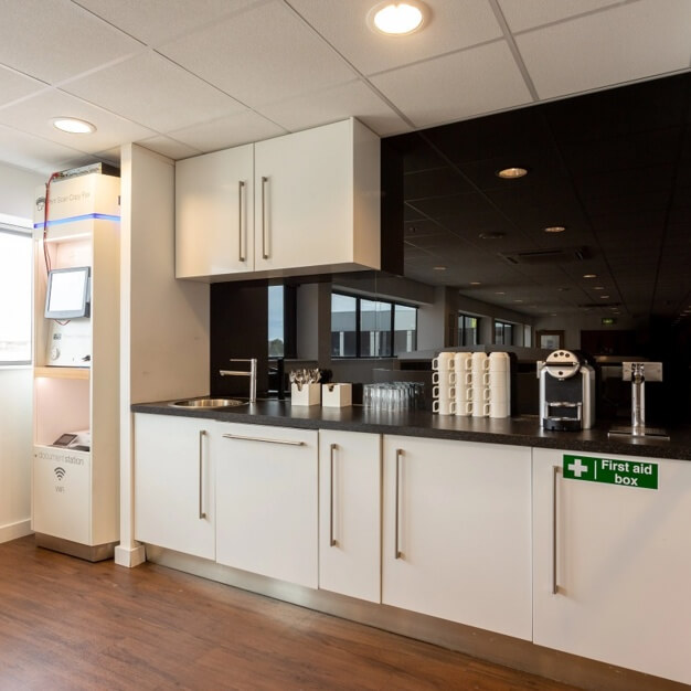 Kitchen at Charles Street, Regus in Plymouth