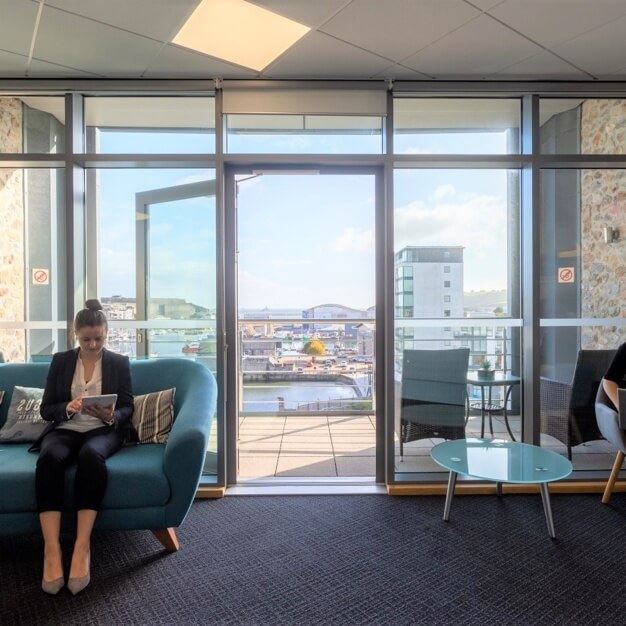 The Breakout area - North East Quay, Regus (Plymouth)