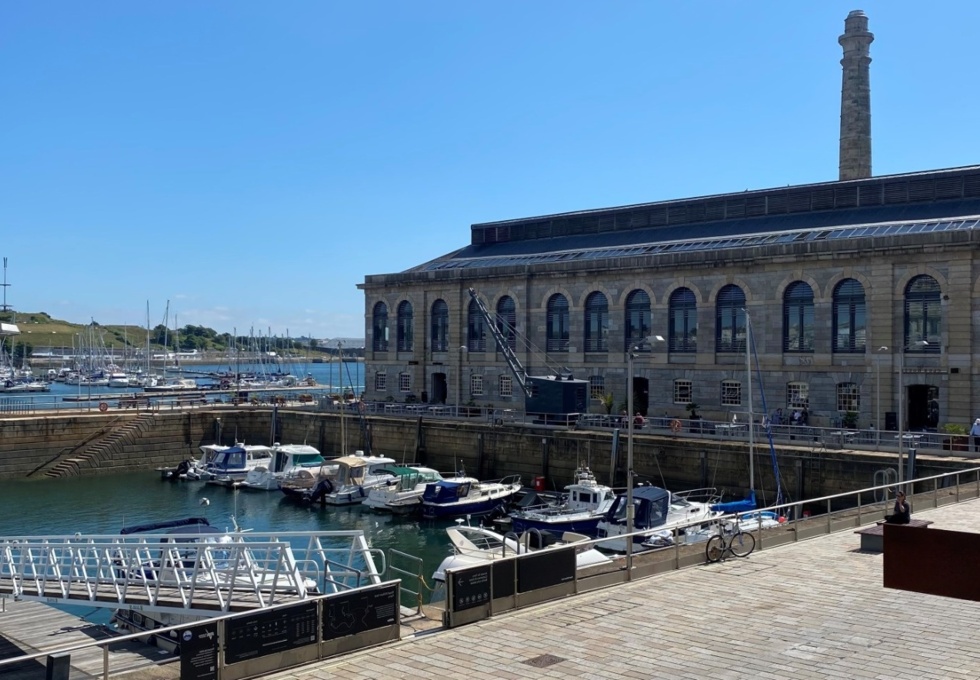 The view at Royal William Yard, Block Workspace (Plymouth)