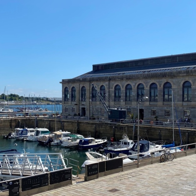The view at Royal William Yard, Block Workspace (Plymouth)