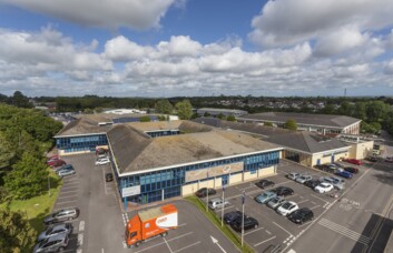 The building at Wallisdown Road, Biz-Space, Poole