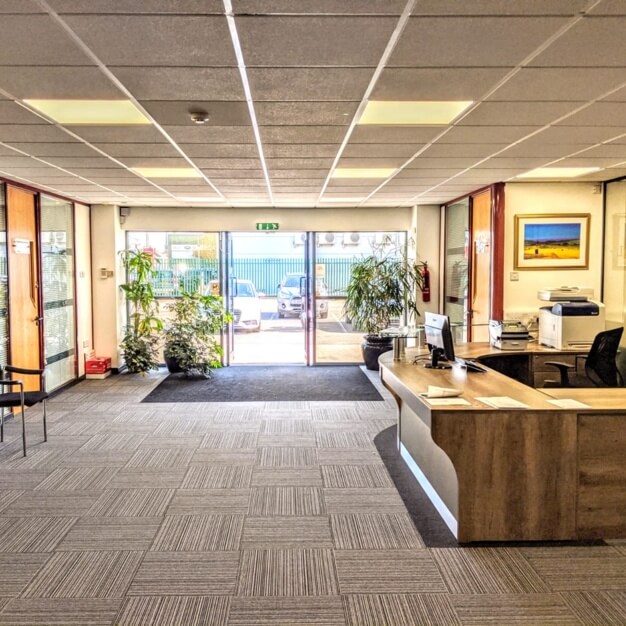 Reception area at Old Sarum, The Portway Centre Ltd in Salisbury