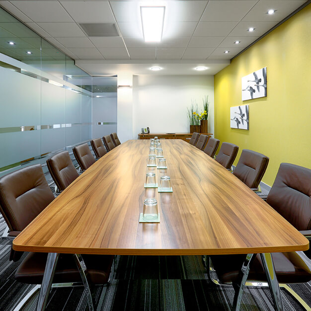 Boardroom at Lydiard Fields, Rombourne Business Centres in Swindon