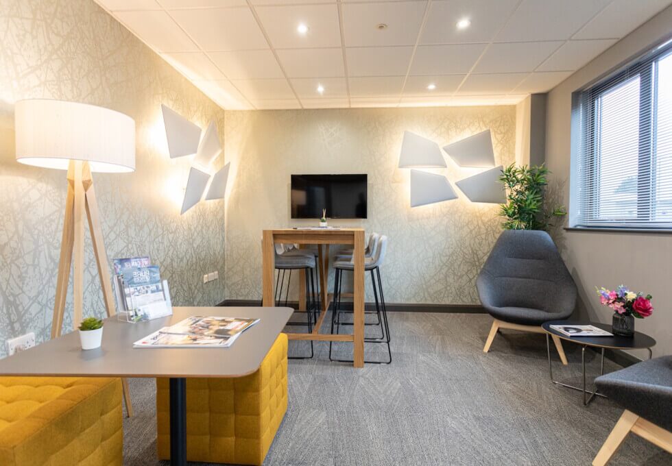 Breakout space for clients - Kembrey Park, Pure Offices in Swindon