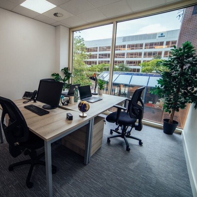 Dedicated workspace at Newbridge Square, Swindon, FigFlex Offices Ltd