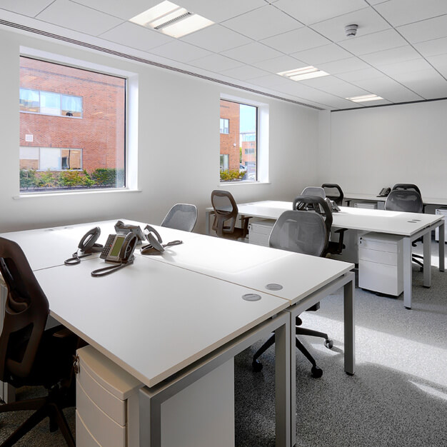Dedicated workspace in Lydiard Fields, Rombourne Business Centres, Swindon