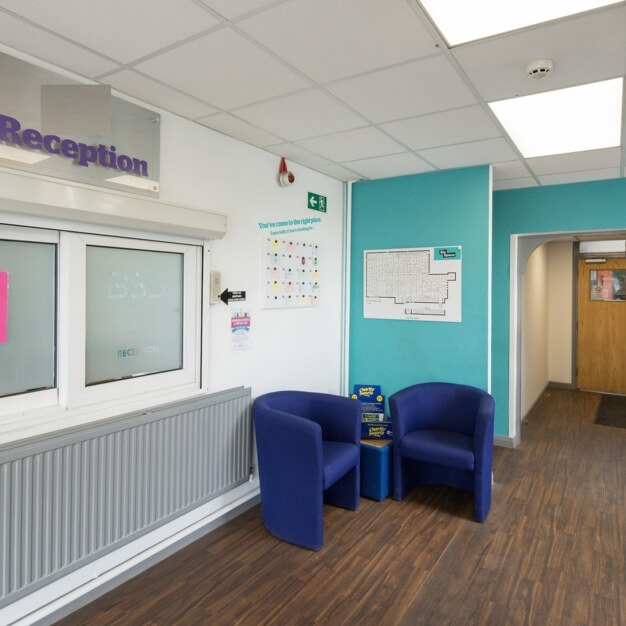Reception in Cheney Manor, Biz-Space, Swindon