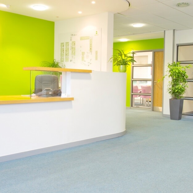 Reception in Rivermead Drive, Regus, Swindon