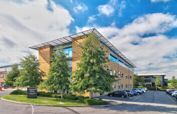 The building at Lydiard Fields, Rombourne Business Centres in Swindon