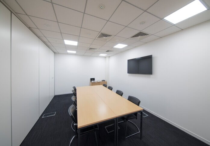 The meeting room at Whitehill Way, Regus in Swindon
