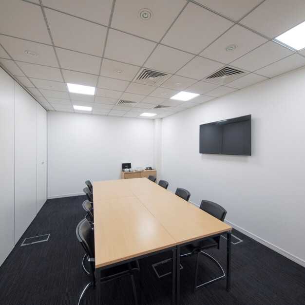 The meeting room at Whitehill Way, Regus in Swindon