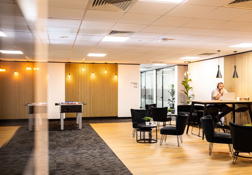 Breakout space in Blackbrook Park Avenue, Block Workspace (Taunton)