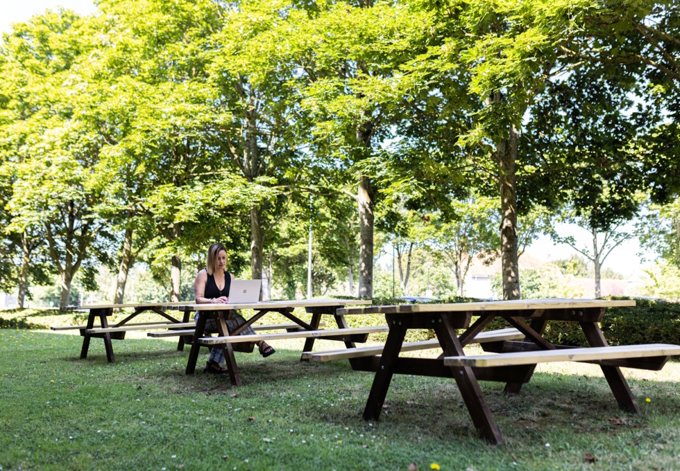 Outdoor area at Blackbrook Park Avenue, Block Workspace in Taunton