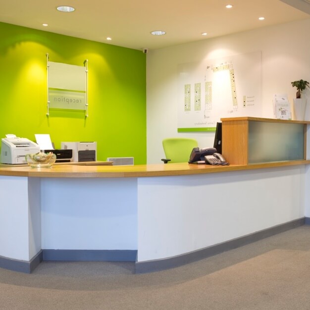 Reception - Oakfield Close, Regus in Tewkesbury