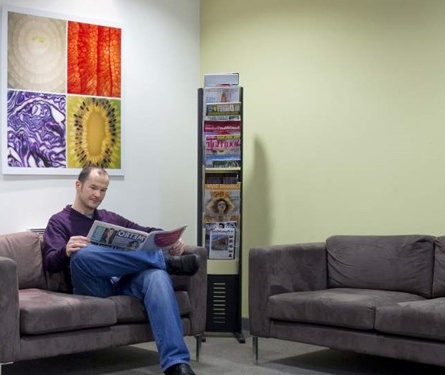 The breakout area - Oakfield Close, Regus in Tewkesbury