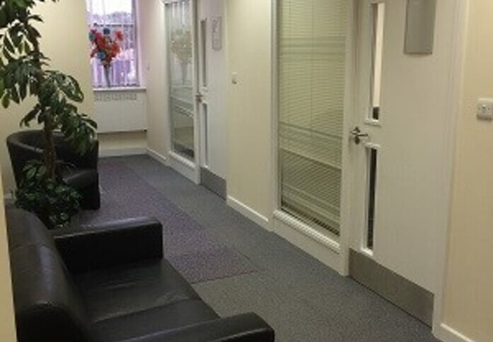 Hallway access at Oldmixon Crescent, Carbon Link Centre Ltd, Weston super Mare