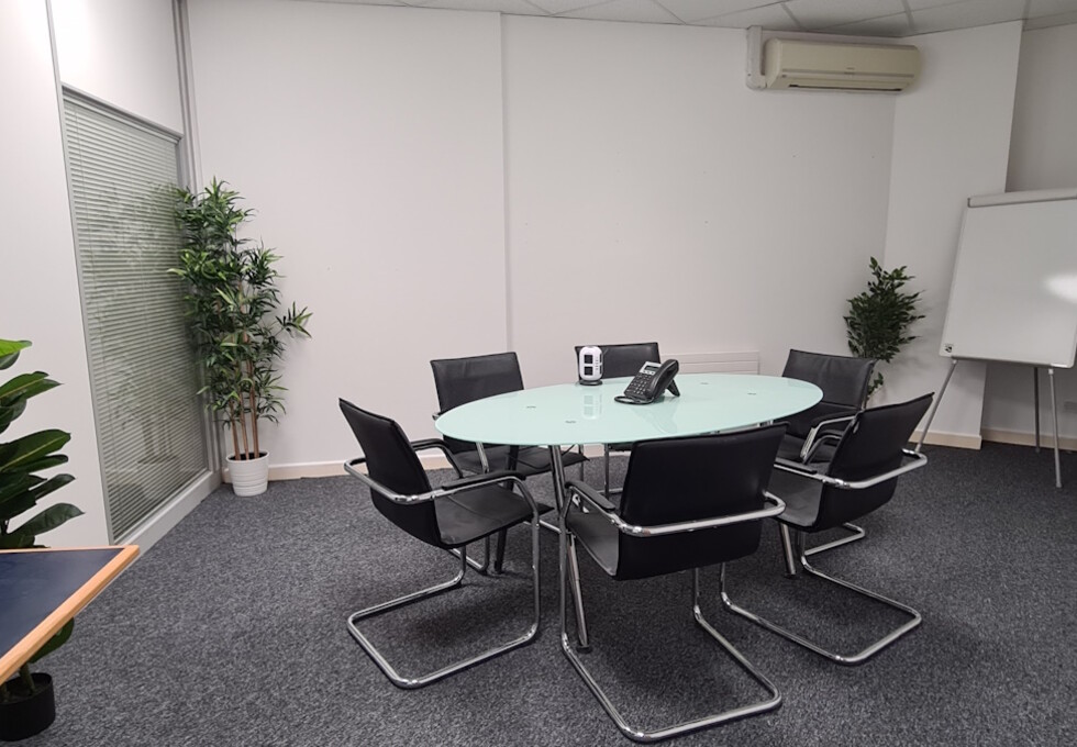 Boardroom at Van Road, WCR Property Ltd in Caerphilly