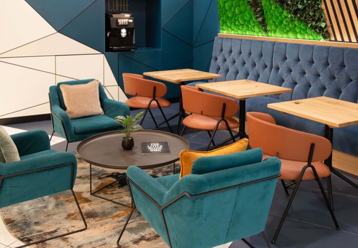 A breakout area in Greyfriars Road, CDV Realty Limited, Cardiff