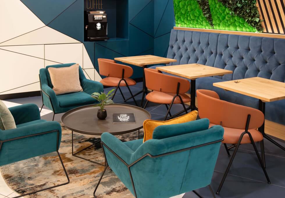 A breakout area in Greyfriars Road, CDV Realty Limited, Cardiff