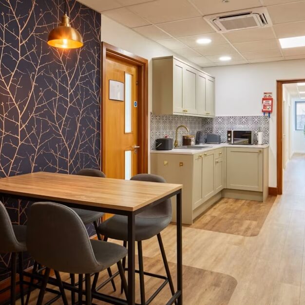 Breakout area at Ocean Way, Workbench Office Ltd in Cardiff