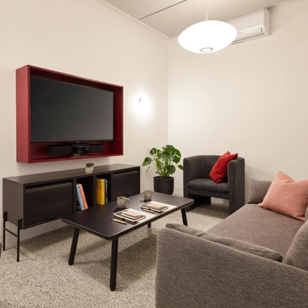 Breakout space for clients - Fitzalan Road, Clockwise Limited in Cardiff
