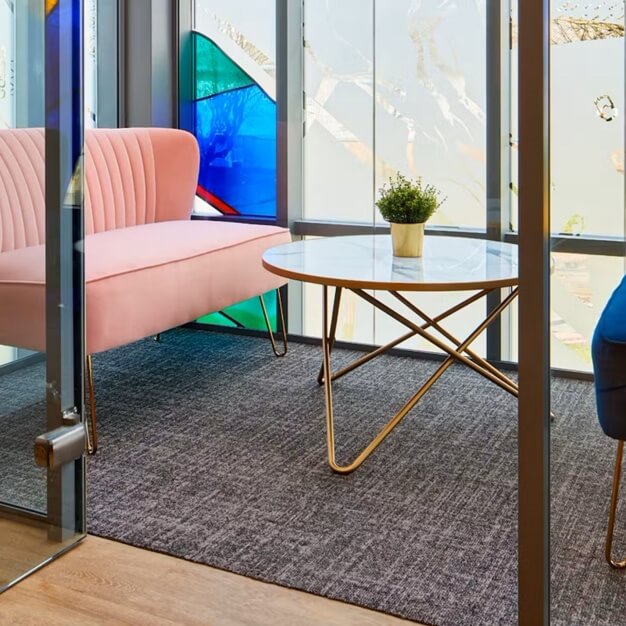 Breakout space for clients - Ocean Way, Workbench Office Ltd in Cardiff