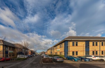 Building outside at Neptune Court, Workbench Office Ltd, Cardiff