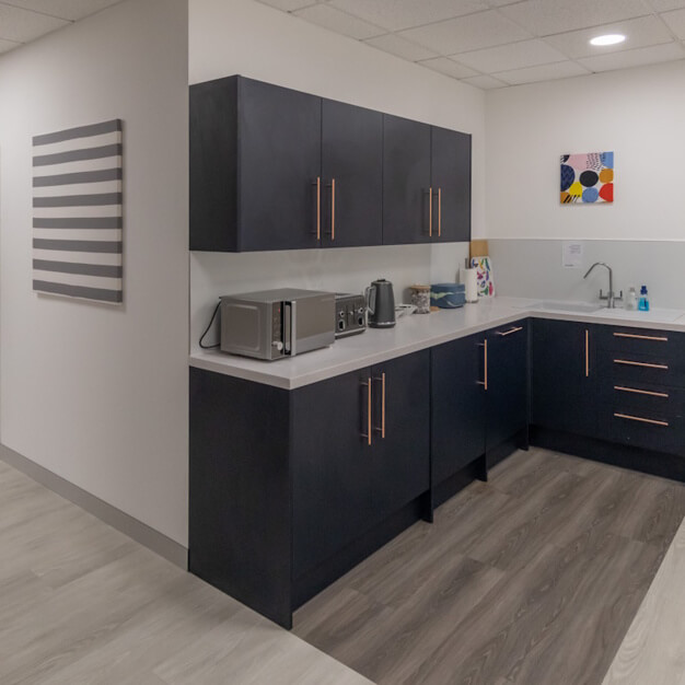 Kitchen area - Neptune Court, Workbench Office Ltd (Cardiff)