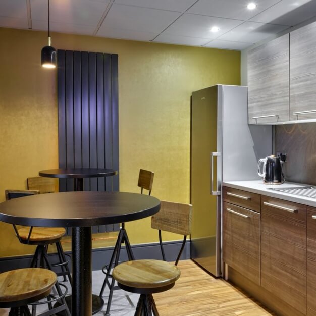 Kitchenette at Cathedral Road, Rombourne Business Centres in Cardiff