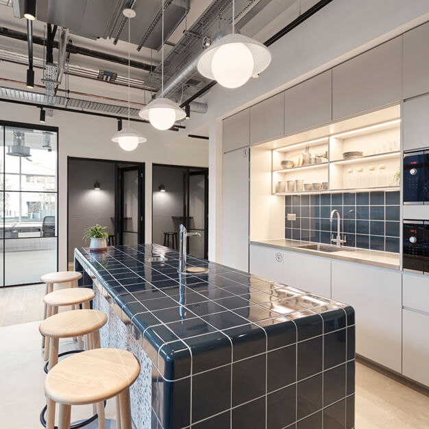 Kitchenette at Fitzalan Road, Clockwise Limited in Cardiff