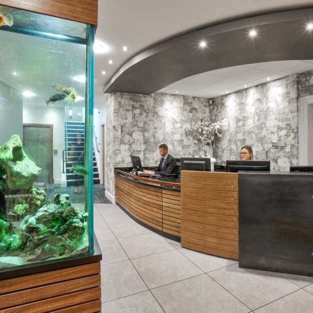 Reception - Cathedral Road in Cardiff, Rombourne Business Centres