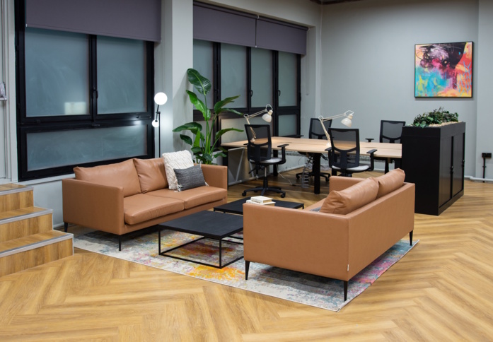 The breakout space at Greyfriars Road, CDV Realty Limited in Cardiff