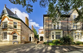 The building at Cathedral Road, Rombourne Business Centres in Cardiff
