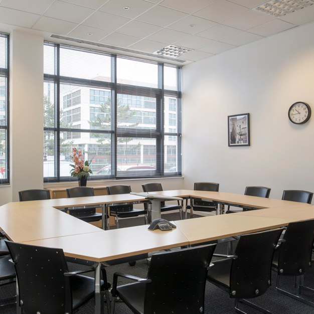 The meeting room at Falcon Drive, Regus in Cardiff