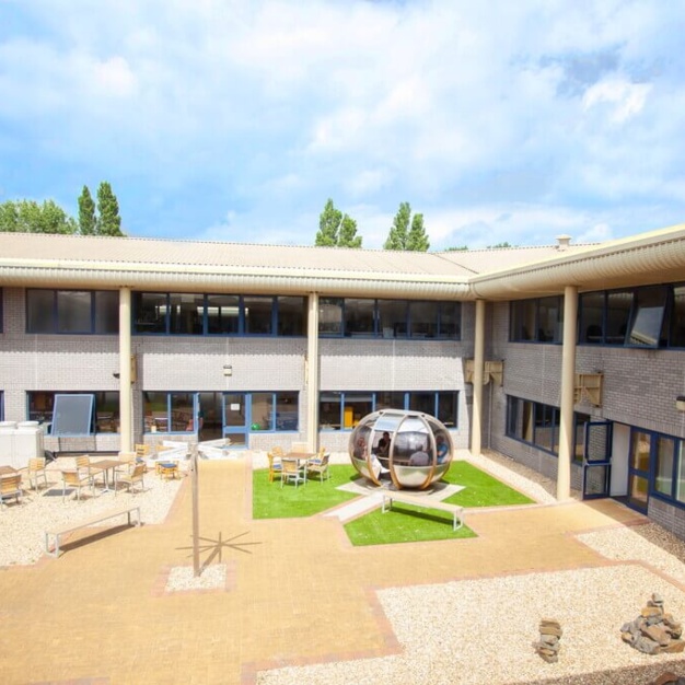 The outdoor area at Fortran Road, WCR Property Ltd in Cardiff