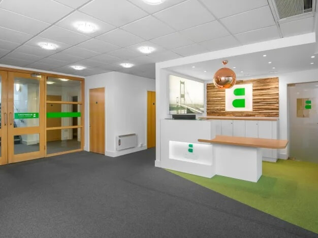 Reception - Beaufort Park, Regus in Chepstow