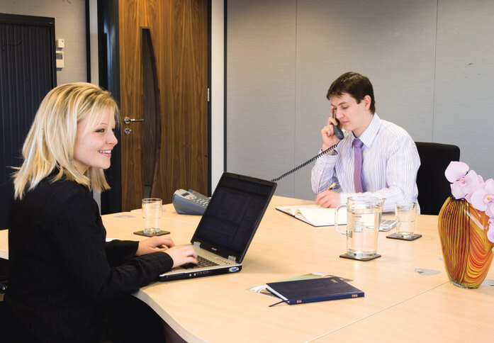 Dedicated workspace on Priory Drive in Newport, Rombourne Business Centres