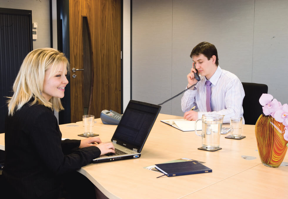 Dedicated workspace on Priory Drive in Newport, Rombourne Business Centres