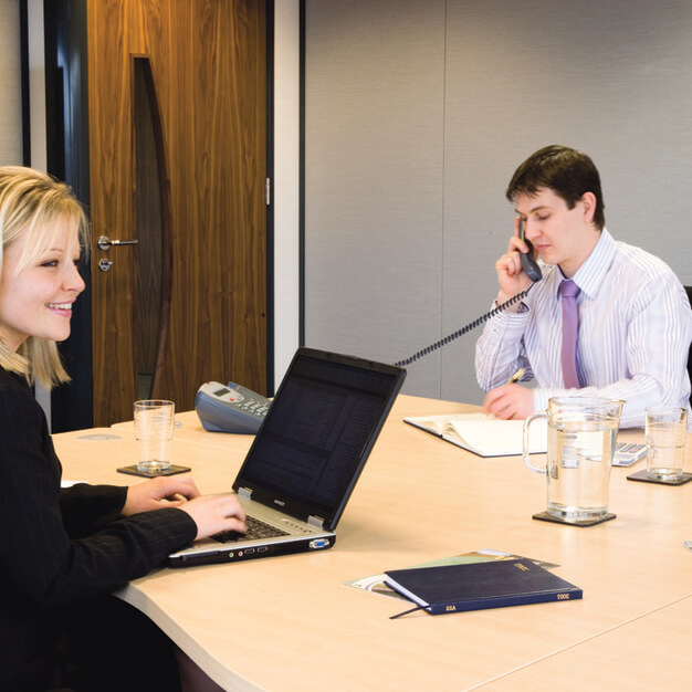 Dedicated workspace on Priory Drive in Newport, Rombourne Business Centres