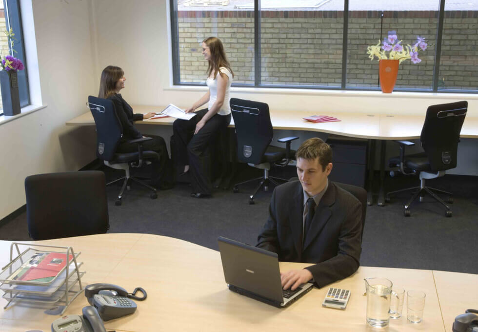 Dedicated workspace on Priory Drive, Rombourne Business Centres in Newport