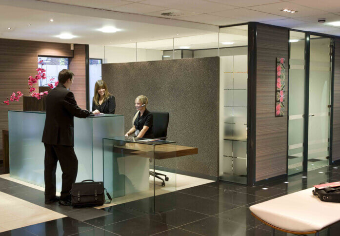 Reception - Priory Drive, Rombourne Business Centres in Newport