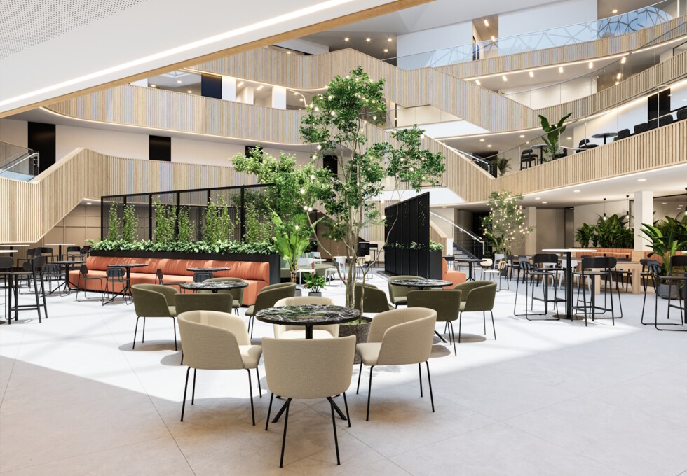 Atrium at Bickenhill Lane - Orega, Birmingham