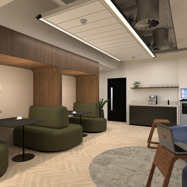 Breakout area at St Philips Place, Gilbanks (Birmingham)