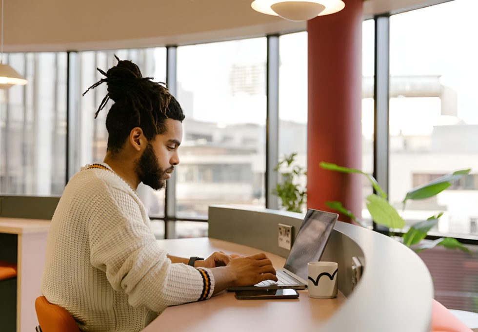 Breakout area at Temple Row, Runway East in Birmingham