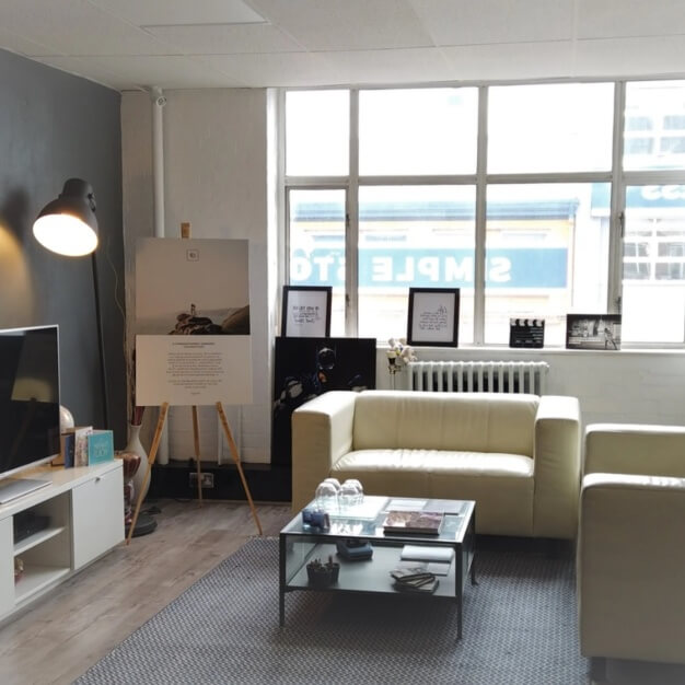 Breakout space at Kings Road, UKO Serviced Offices in Birmingham