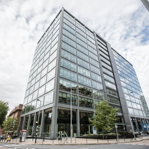 Building external for Colmore Circus, Orega, Birmingham