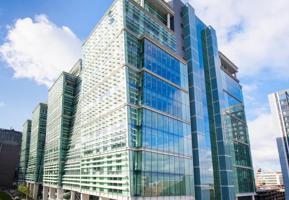 Building outside at Snow Hill, Landmark Space, Birmingham