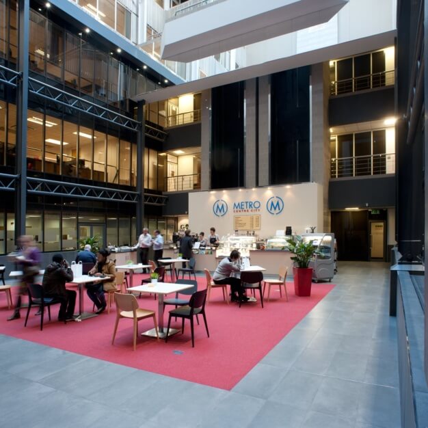 Café/restaurant within Hill Street, Bruntwood, Birmingham