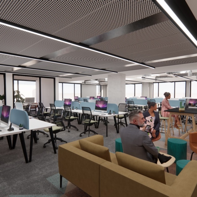 Dedicated workspace in Brindley Place, Spacemade, Birmingham