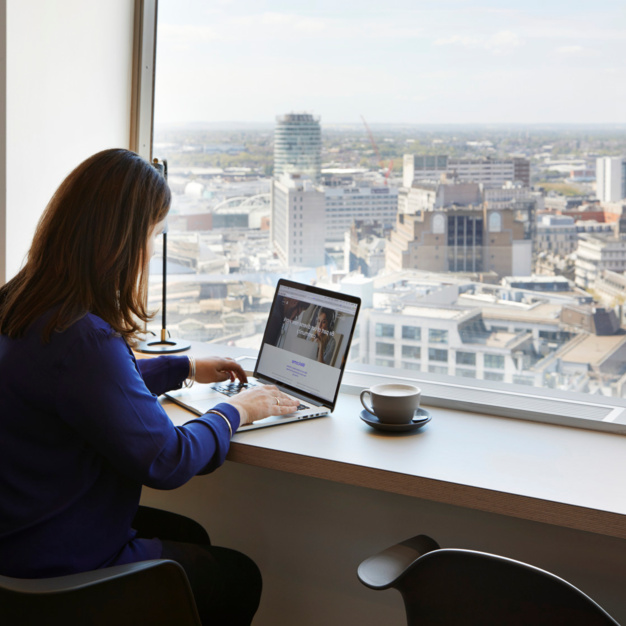 Enjoy the view at Suffolk Street Queensway, Alpha Works in Birmingham